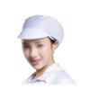 透氣型防靜電帽（5頂裝）均碼 白色 防靜電導電纖維帽 電子廠防靜電工作帽 10836 - 白色均碼
