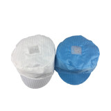 透氣型防靜電帽（5頂裝）均碼 白色 防靜電導電纖維帽 電子廠防靜電工作帽 10836 - 白色均碼