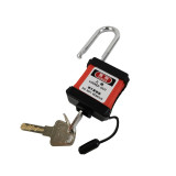 防塵安全掛鎖（紅）上鎖掛牌鎖頭 工程塑膠鋼製鎖樑工業掛鎖 LOTO安全掛鎖 企業專屬 11323 - 紅83*38mm