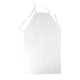 PVC磨砂防水圍裙 透明防油防污加厚圍裙 5條 11322 - 半透明107*66*18cm