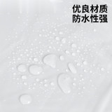 PVC磨砂防水圍裙 透明防油防污加厚圍裙 5條 11322 - 半透明107*66*18cm