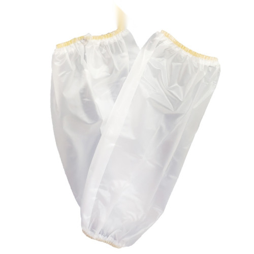 安賽瑞?PVC磨砂防水袖套?透明防油污加厚袖套?加工飯店廚房用?10雙裝?11321 - 半透明長39cm*寬19cm