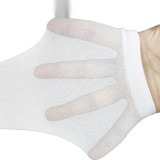 一次性襪子 訪客衛生勞保絲襪 飯店旅行溫泉 白色100雙裝 11374 - 白色均碼