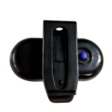 LED紅藍爆閃肩燈 肩夾式安全警示閃光燈 夜間執勤交通巡邏號誌燈 2個裝 11386 - 黑色75*35*35mm