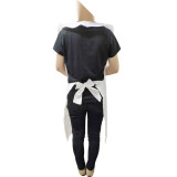 加厚一次性塑膠圍裙 飯店餐飲廚房後廚防水防油實驗室 白色均碼50條裝 11383 - 白色120*70cm