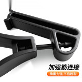 掛腰式手套夾 掛腰帶式勞保手套夾 防護手套便攜夾子 勞保手套防丟夾子 黑色（5個裝） 11379 - 黑色10CM*3.5CM