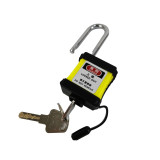 防塵安全掛鎖（黃）上鎖掛牌鎖頭 工程塑膠鋼製鎖樑工業掛鎖 LOTO安全掛鎖 企業專屬 11324 - 黃83*38mm