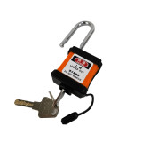 防塵安全掛鎖（橘色）上鎖掛牌鎖頭 工程塑膠鋼製鎖樑工業掛鎖 LOTO安全掛鎖 企業專屬 11329 - 橙83*38mm