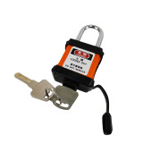 防塵安全掛鎖（橘色）上鎖掛牌鎖頭 工程塑膠鋼製鎖樑工業掛鎖 LOTO安全掛鎖 企業專屬 11329 - 橙83*38mm