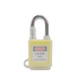 全密封防塵安全掛鎖（黃）上鎖掛牌鎖頭 工程塑膠鋼製鎖樑工業掛鎖 LOTO安全掛鎖 11332 - 黃83*38mm