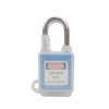 全密封防塵安全掛鎖（藍）上鎖掛牌鎖頭 工程塑膠鋼製鎖樑工業掛鎖 LOTO安全掛鎖 11333 - 藍83*38mm