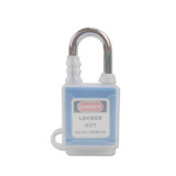 全密封防塵安全掛鎖（藍）上鎖掛牌鎖頭 工程塑膠鋼製鎖樑工業掛鎖 LOTO安全掛鎖 11333 - 藍83*38mm