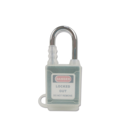 全密封防塵安全掛鎖（綠）上鎖掛牌鎖頭 工程塑膠鋼製鎖樑工業掛鎖 LOTO安全掛鎖 11334 - 綠83*38mm