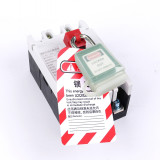 全密封防塵安全掛鎖（綠）上鎖掛牌鎖頭 工程塑膠鋼製鎖樑工業掛鎖 LOTO安全掛鎖 11334 - 綠83*38mm