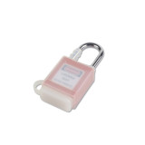 全密封防塵安全掛鎖（橘色）上鎖掛牌鎖頭 工程塑膠鋼製鎖樑工業掛鎖 LOTO安全掛鎖 11337 - 橙83*38mm