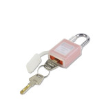 全密封防塵安全掛鎖（橘色）上鎖掛牌鎖頭 工程塑膠鋼製鎖樑工業掛鎖 LOTO安全掛鎖 11337 - 橙83*38mm