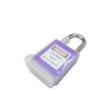 全密封防塵安全掛鎖（紫）上鎖掛牌鎖頭 工程塑膠鋼製鎖樑工業掛鎖 LOTO安全掛鎖 11338 - 紫83*38mm