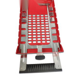 壁掛式共鎖箱（空箱）小型可手提鎖具箱 掛鎖管理箱 多人管理安全鎖具管理箱 163×255×85mm 11366 - 紅色163*255*85mm