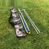 野戰掛圖架 可攜式可伸縮大型掛圖架地圖支架 野外應急圖展示架 約4×4m 11433 - 本色4×4m