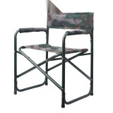 迷彩應急作訓椅 戶外野戰指揮椅導演作訓椅迷彩野營便攜式折疊椅 約83×56×46cm 11434 - 迷彩綠83×56×46cm