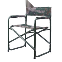 迷彩應急作訓椅 戶外野戰指揮椅導演作訓椅迷彩野營便攜式折疊椅 約83×56×46cm 11434 - 迷彩綠83×56×46cm