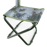 便攜式緊急折疊馬扎 迷彩牛津布便攜式折疊馬扎野戰折疊凳馬扎凳 28×21×30cm 11435 - 迷彩綠28×21×30cm