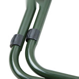 便攜式緊急折疊馬扎 迷彩牛津布便攜式折疊馬扎野戰折疊凳馬扎凳 28×21×30cm 11435 - 迷彩綠28×21×30cm