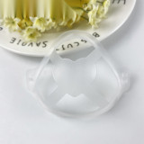 拋棄式口罩內墊支架（5個）立體口罩支架拋棄式內托墊不貼嘴鼻支撐透氣不染口紅架 11437 - 透明白102x77.2mm