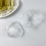 拋棄式口罩內墊支架（5個）立體口罩支架拋棄式內托墊不貼嘴鼻支撐透氣不染口紅架 11437 - 透明白102x77.2mm