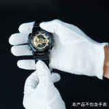 白色禮儀手套 珠寶文玩檢閱表演品管 交通指揮接待作業 棉質勞保用品 12雙裝 12581 - 白色尺寸：長210mm