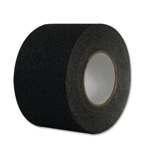 一般防滑膠帶 磨砂地面階梯防滑安全提示貼 黑 10cm×20m 14202 - 黑色100mm×20m