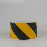警示防滑膠帶 磨砂地面階梯防滑安全提示貼 黃黑條紋 10cm×20m 14213 - 黃/黑100mm×20m