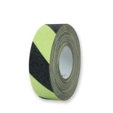 自發光防滑膠帶 磨砂地面階梯防滑安全提示貼 條紋款 5cm×18m 14501 - 黃/黑50mm×18m