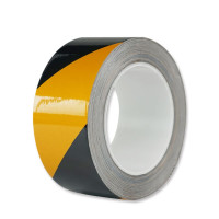 反光劃線膠帶(黃/黑)75mm×22m 反光斑馬膠帶 反光條紋膠帶 黃黑反光膠帶 14219 - 黃/黑75mm×22m 反光劃線膠帶(黃/黑)75mm×22m 反光斑馬膠帶 反光條紋膠帶 黃黑反光膠帶 14219 - 黃/黑75mm×22m