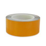 反光劃線膠帶（黃）75mm×22m 反光警告膠帶 工程級反光膠帶 反光標線膠帶 14208 - 黃色75mm×22m