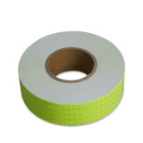 晶格反光車身貼警示膠帶（螢光黃綠）50mm×50m 車身反光貼 14351 - 螢光黃綠50mm×50m