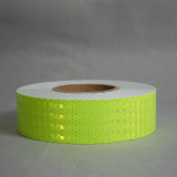 晶格反光車身貼警示膠帶（螢光黃綠）50mm×50m 車身反光貼 14351 - 螢光黃綠50mm×50m