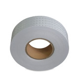 晶格反光警告膠帶（白）工程級反光膠帶 晶格反光貼 14352 - 白色50mm×50m