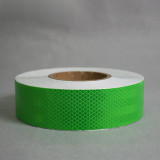 晶格反光警告膠帶（綠）工程級反光膠帶 晶格反光條 14356 - 綠色50mm×50m