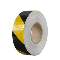 晶格反光警告膠帶(黃/黑)50mm×50m 黃黑警示反光貼 14357 - 黃/黑50mm×50m 晶格反光警告膠帶(黃/黑)50mm×50m 黃黑警示反光貼 14357 - 黃/黑50mm×50m