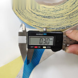 晶格反光警告膠帶（藍/白）50mm×50m 條紋警示反光膠帶 14358 - 藍/白50mm×50m