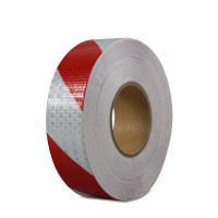 晶格反光警告膠帶(紅/白)50mm×50m 條紋反光標線膠帶 14359 - 紅/白50mm×50m 晶格反光警告膠帶(紅/白)50mm×50m 條紋反光標線膠帶 14359 - 紅/白50mm×50m