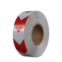 晶格反光警告膠帶(紅白箭頭)5cm×50m 反光劃線膠帶 14363 - 紅白50mm×50m 晶格反光警告膠帶(紅白箭頭)5cm×50m 反光劃線膠帶 14363 - 紅白50mm×50m