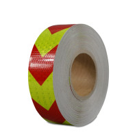 晶格反光警告膠帶(紅黃箭頭)5cm×50m 反光劃線膠帶 14364 - 紅黃50mm×50m 晶格反光警告膠帶(紅黃箭頭)5cm×50m 反光劃線膠帶 14364 - 紅黃50mm×50m