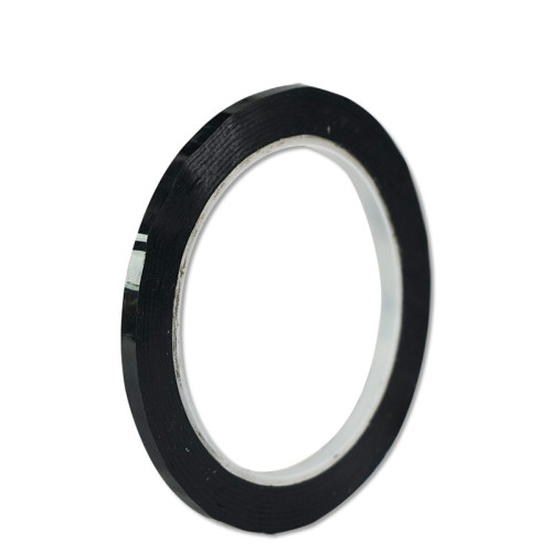 桌面定位劃線膠帶 警示貼彩色6S物品定位貼 黑 5mm寬*66m長 14405 - 黑色5mm×66m