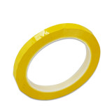 桌上定位劃線膠帶 警示貼彩色6S物品定位貼 黃色 10mm寬*66m長 14407 - 黃色10mm×66m