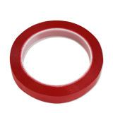 桌面定位劃線膠帶 警示貼彩色6S物品定位貼 紅色 15mm寬*66m長 14412 - 紅色15mm×66m