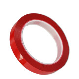 桌面定位劃線膠帶 警示貼彩色6S物品定位貼 紅色 15mm寬*66m長 14412 - 紅色15mm×66m