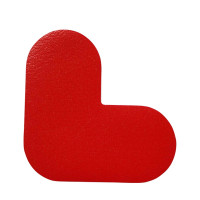 5S管理地貼 耐磨倉庫工廠目視化定位標識直角貼 L型10片裝紅 長10寬10cm 15788 - 紅色100×100mm 5S管理地貼 耐磨倉庫工廠目視化定位標識直角貼 L型10片裝紅 長10寬10cm 15788 - 紅色100×100mm