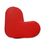 5S管理地貼 耐磨倉庫工廠目視化定位標識直角貼 L型10片裝紅 長10寬10cm 15788 - 紅色100×100mm